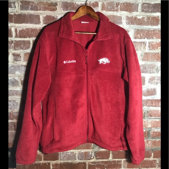 Colombia Arkansas Razorback Fleece Sz 